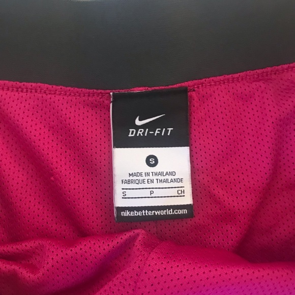 Nike pink dri-fit shorts - Picture 2 of 2